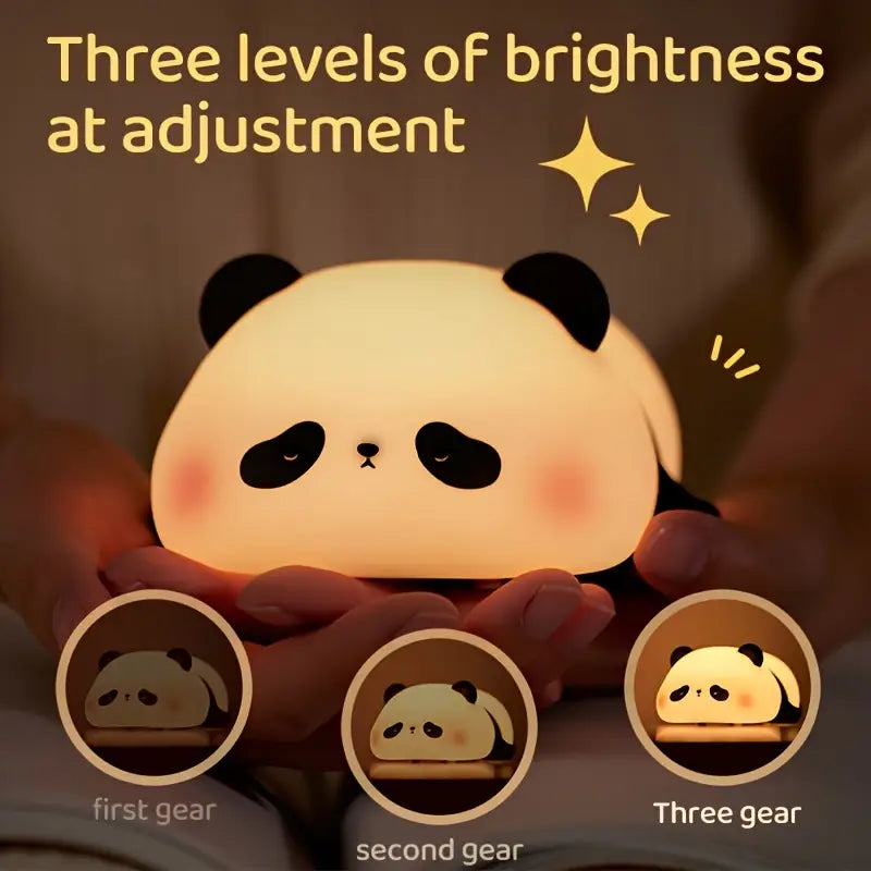 The 'Snuggle Buddy' Panda Silicone Night Light